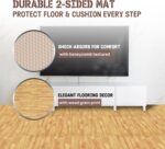 Yes4All EVA Interlocking Mats, Puzzle Floor Tiles, Foam Floor Padding with Border for Furniture, Home Space, Living Room, Garage 11,22,32 SQFT - Image 4